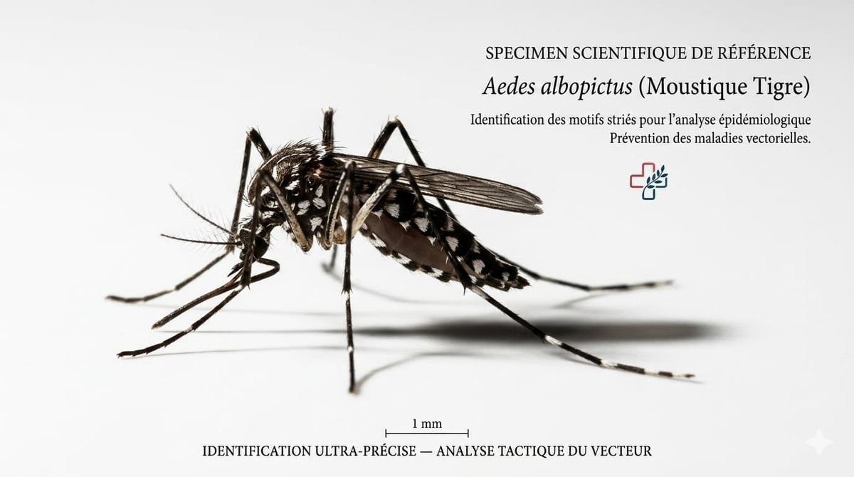 Aedes albopictus — le moustique tigre